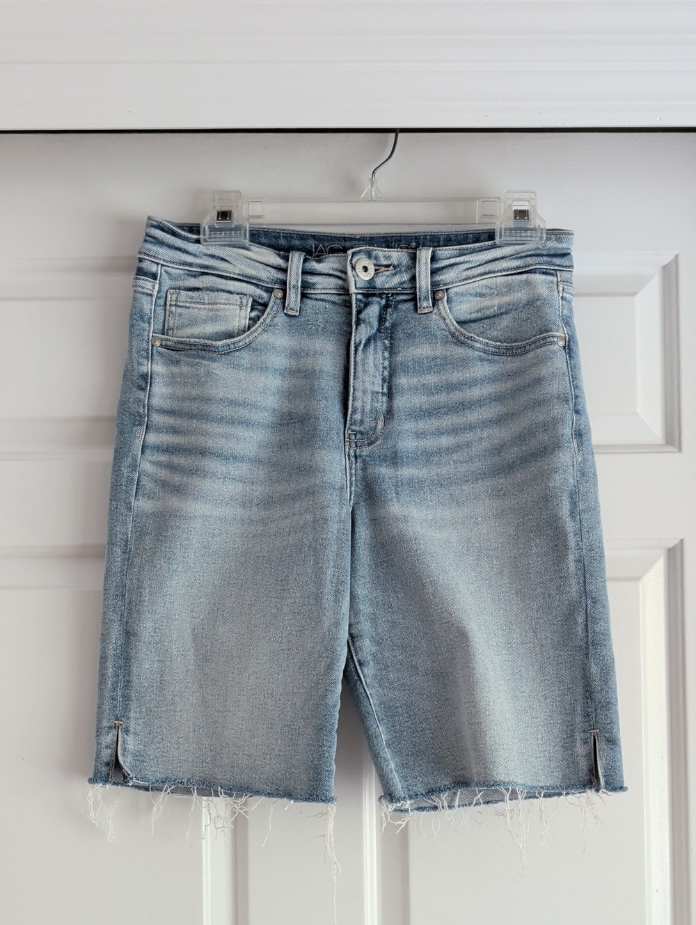 Jag Jeans Light Blue Washed Denim Bermuda Shorts